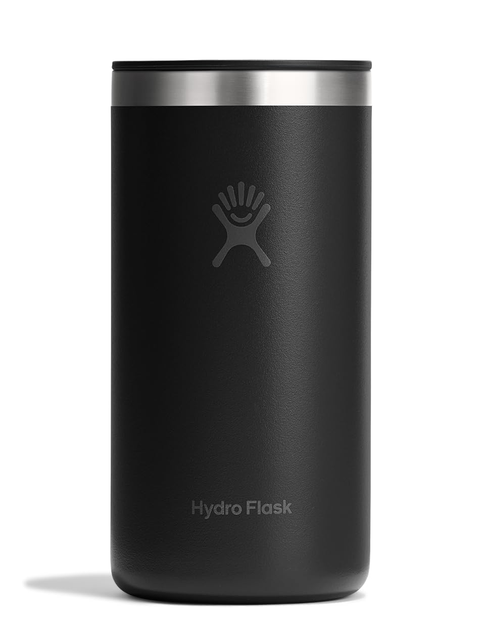 Hydro Flask Travel Coffee Cup - Insulated Stainless Steel, Non-Spill, Leak Resistant to-Go Tumbler 16 Oz Black