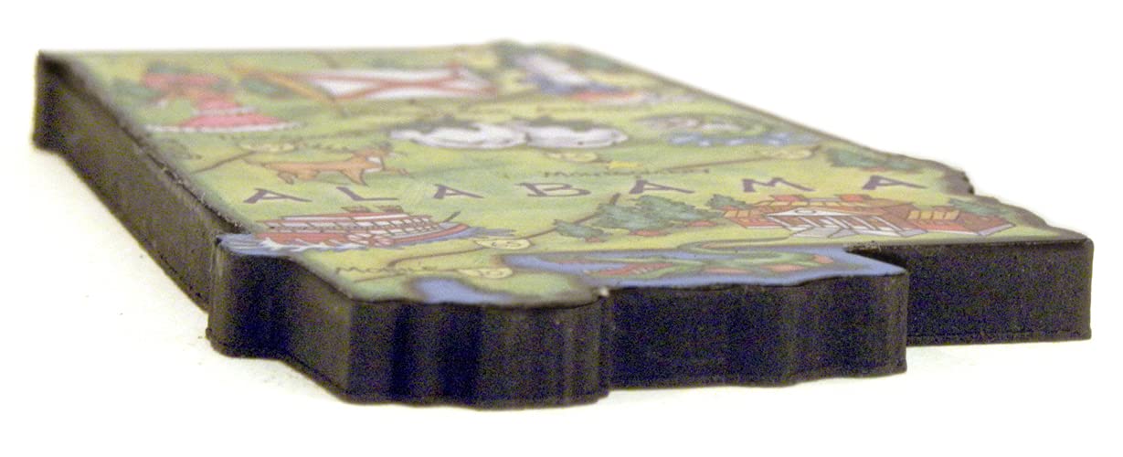 New Mexico Artwood State Magnet Collectible Souvenir By Classic Magnets
