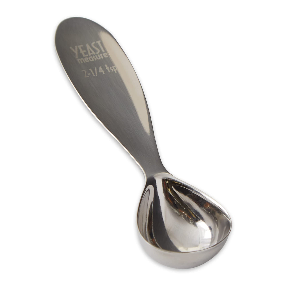 Rsvp International Endurance Kitchen Collection Measuring Tools, Dishwasher Safe, Yeast, 2.25-Teaspoons, Stainless Steel