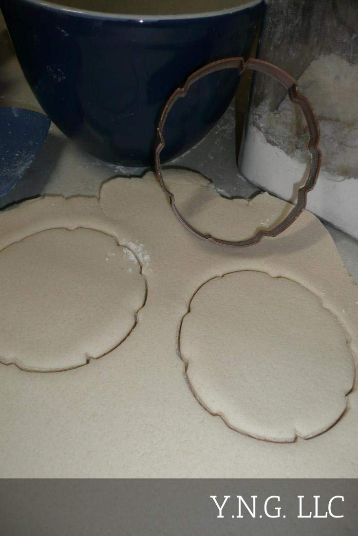 Tree Log Outline Bark Wood Grain Slice Stump Outdoor Theme Cookie Cutter Made In Usa Pr2564