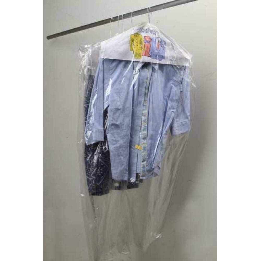 Plasticplace Clear Garment Bags - .65 Mil Dress Bag, 21''X7''X40'' - Pack Of 432 - Perfect Garment Bags For Travel And Clear Gar