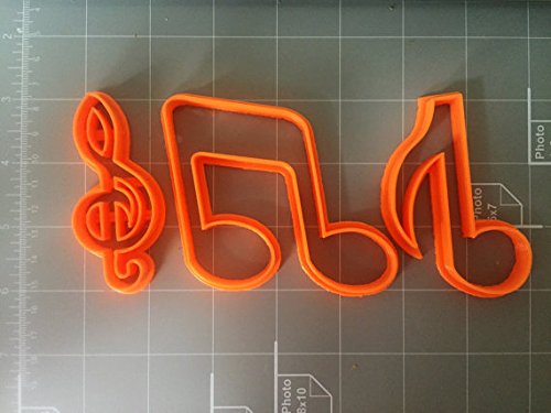 Music Combination Note Cookie Cutters (Set Of 3)