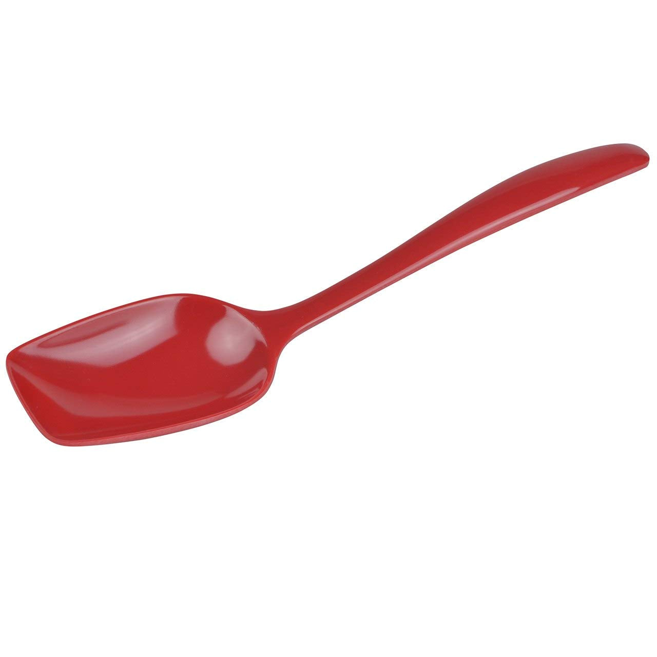 Gourmac Red Melamine Spoon 10''