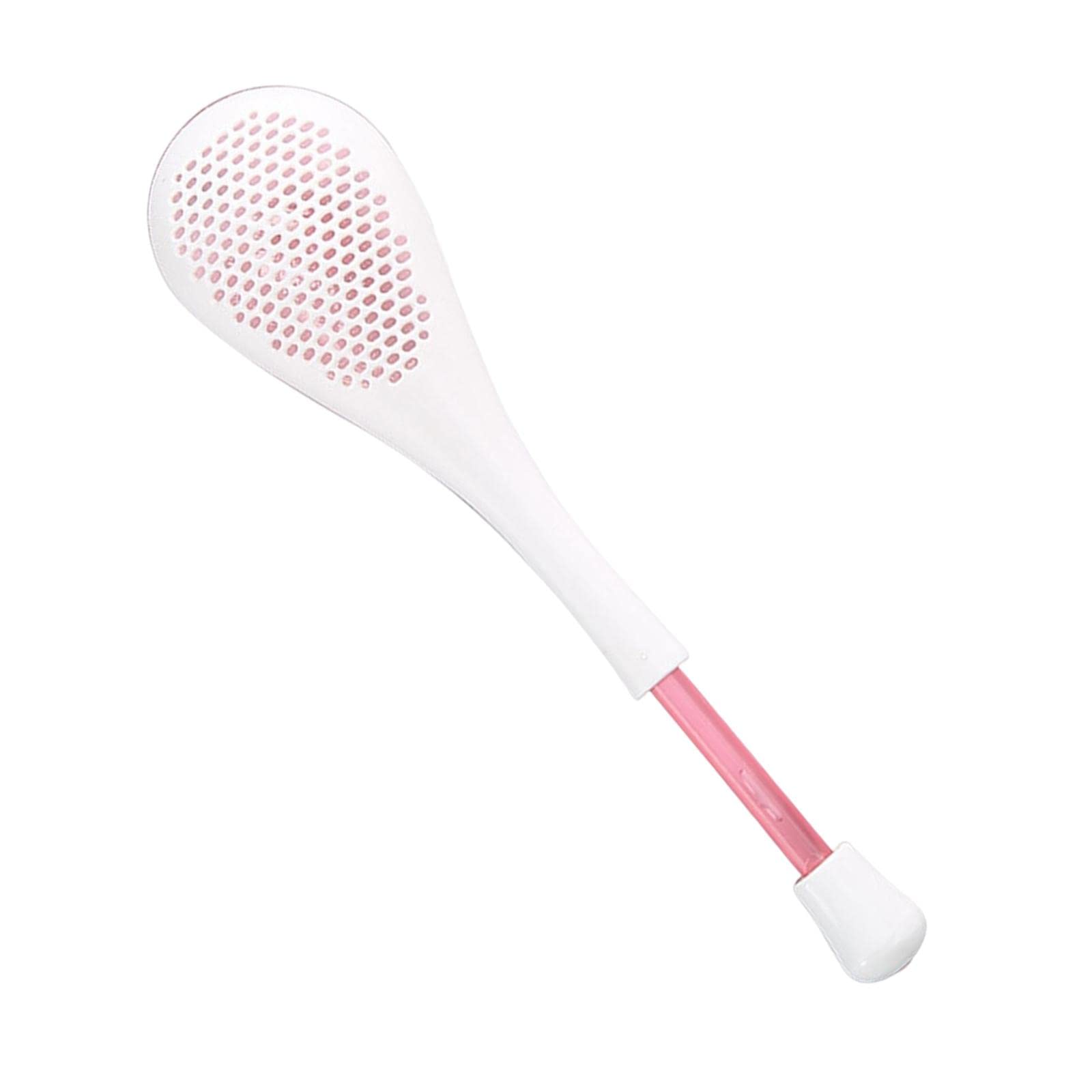 Ujeavette Sifting Spoon Kitchenware With Long Handle Abs Multifunction For Spices Pink