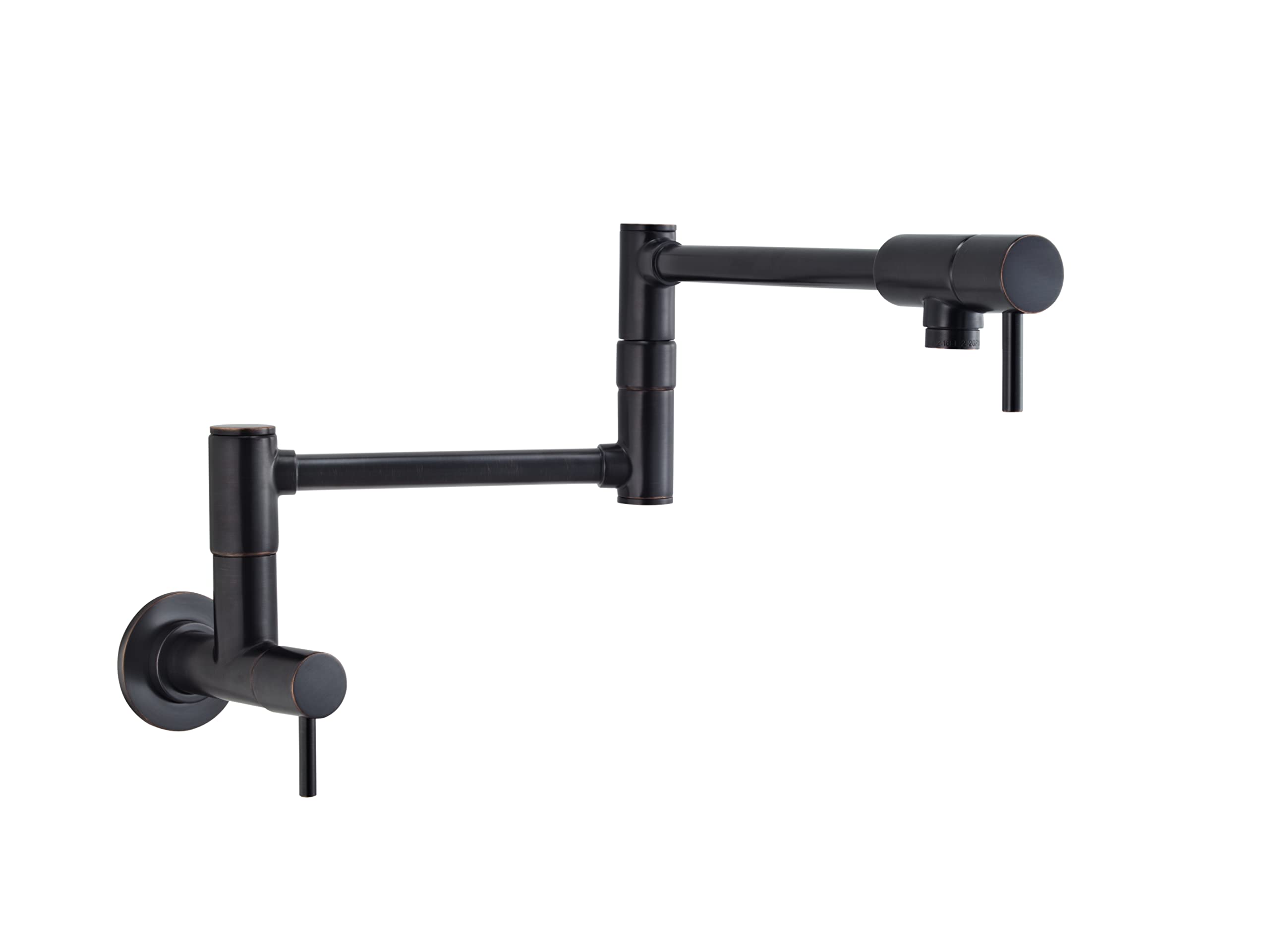 Pfister Gt533-Pfy Lita 2-Handle Wall Mount Pot Filler, Tuscan Bronze