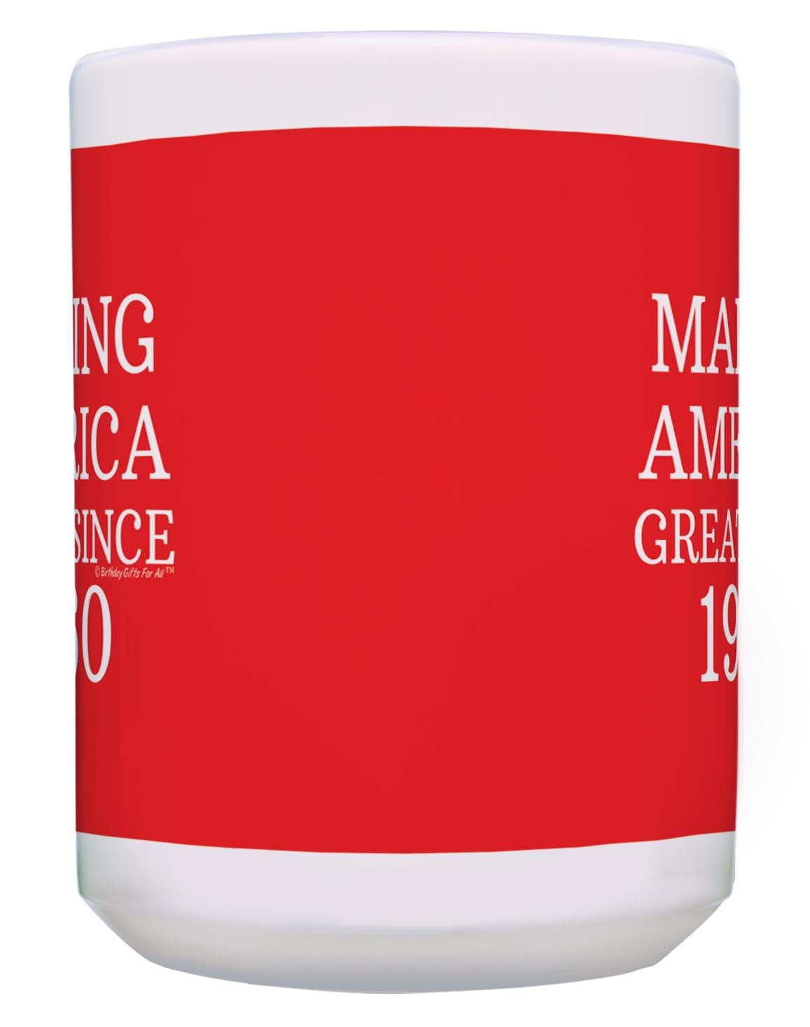 Birthday Gifts For All 65th Making America Great Since 1960 65th Birthday Mug for Men or Women 15oz Ceramic Coffee Mug with Hand