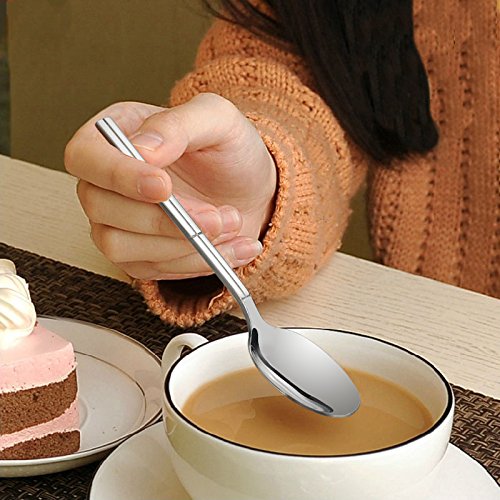 Lesbin 30-Piece Stainless Steel Flatware Silverware, Service For 6