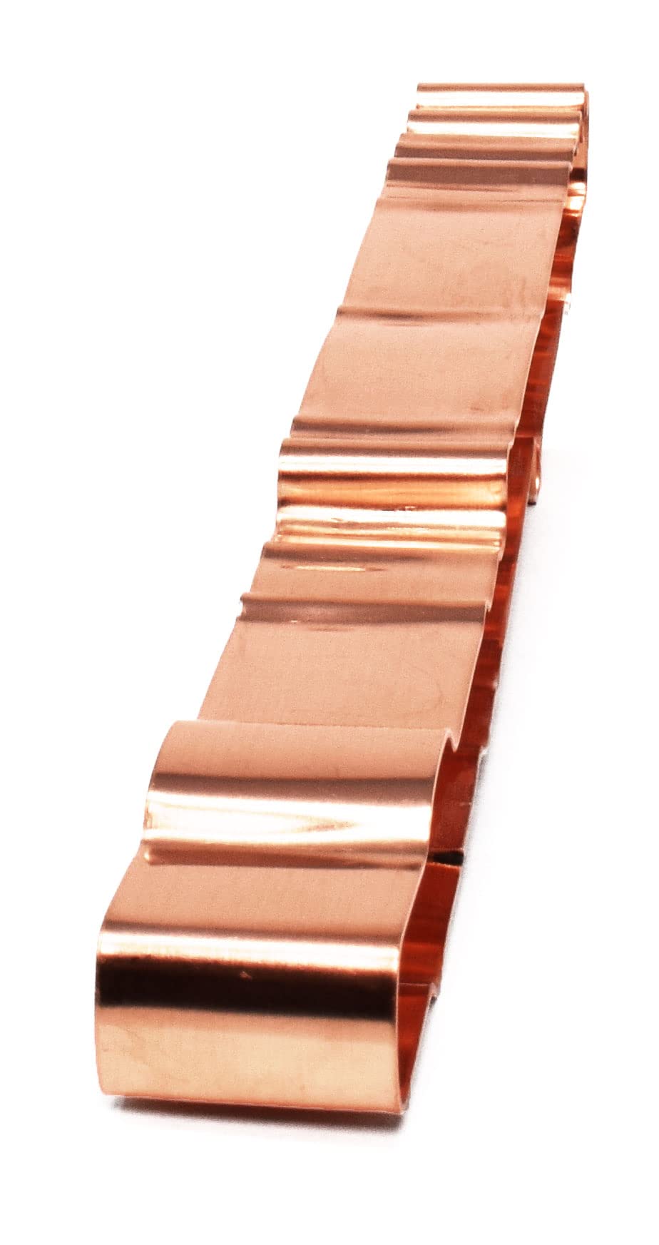 Flute Musical Instrument Copper Cookie Cutter, 7 X 0.75 Inches