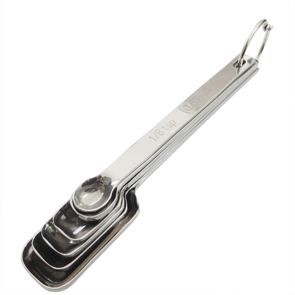 Penta Angel 6 Pcs Set Stainless Steel Measuring Spoon (Square Spoon)
