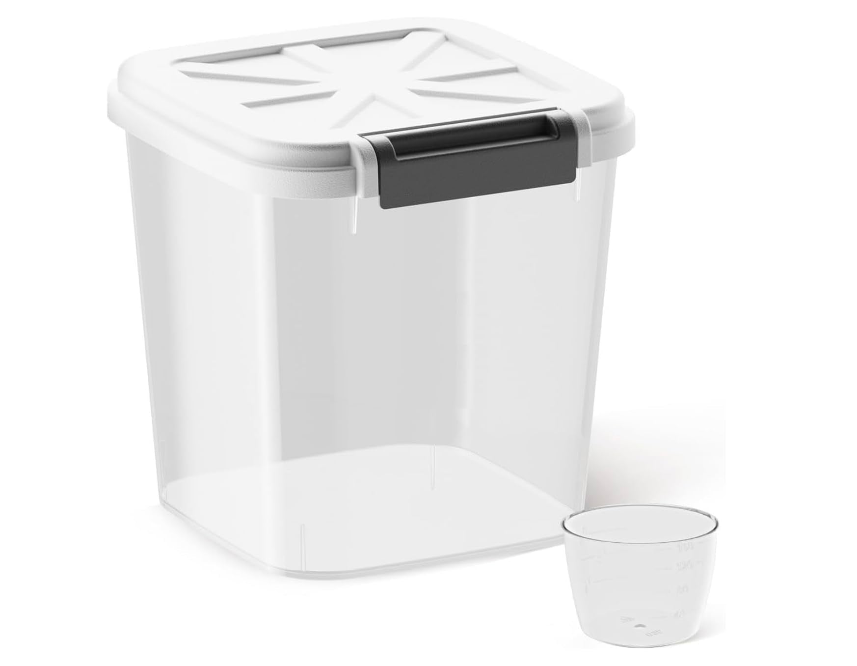 Homies, Flour, Rice Dispenser, Rice Barrel, Food Cereal Container Bins, Pet Food Container For Household Pantry Organization (10