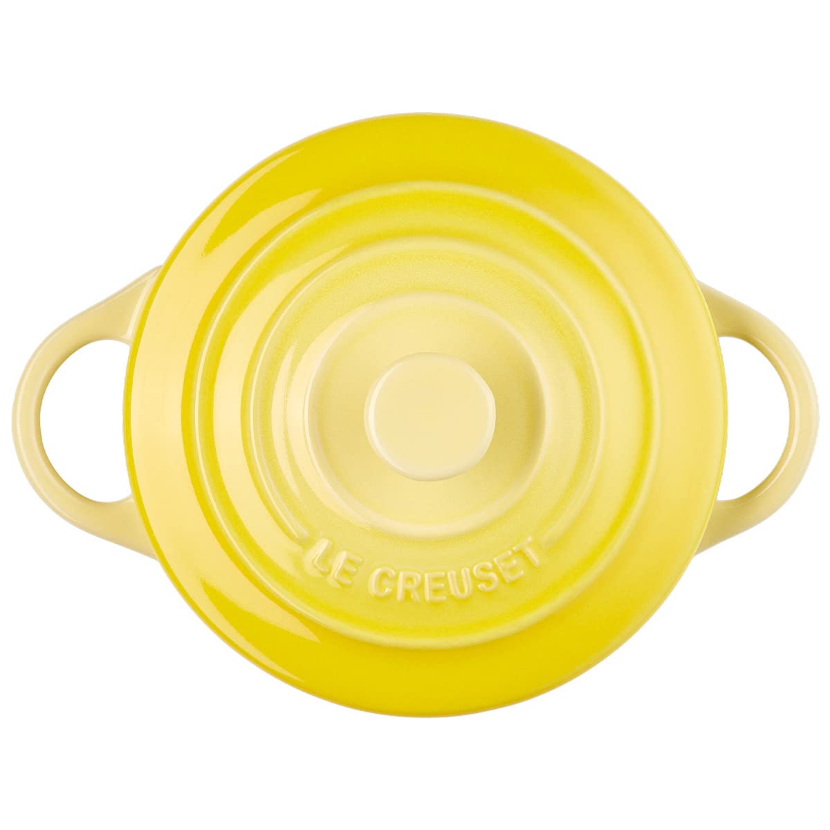 Le Creuset Stoneware Mini Round Cocotte, 8 Oz., Soleil
