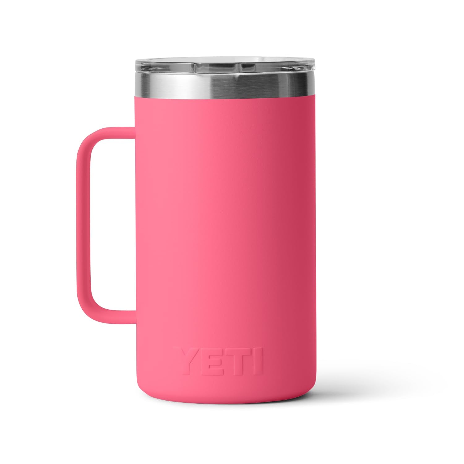Yeti Rambler 24 Oz Mug, Vacuum Insulated, Stainless Steel With Magslider Lid, Tropical Pink
