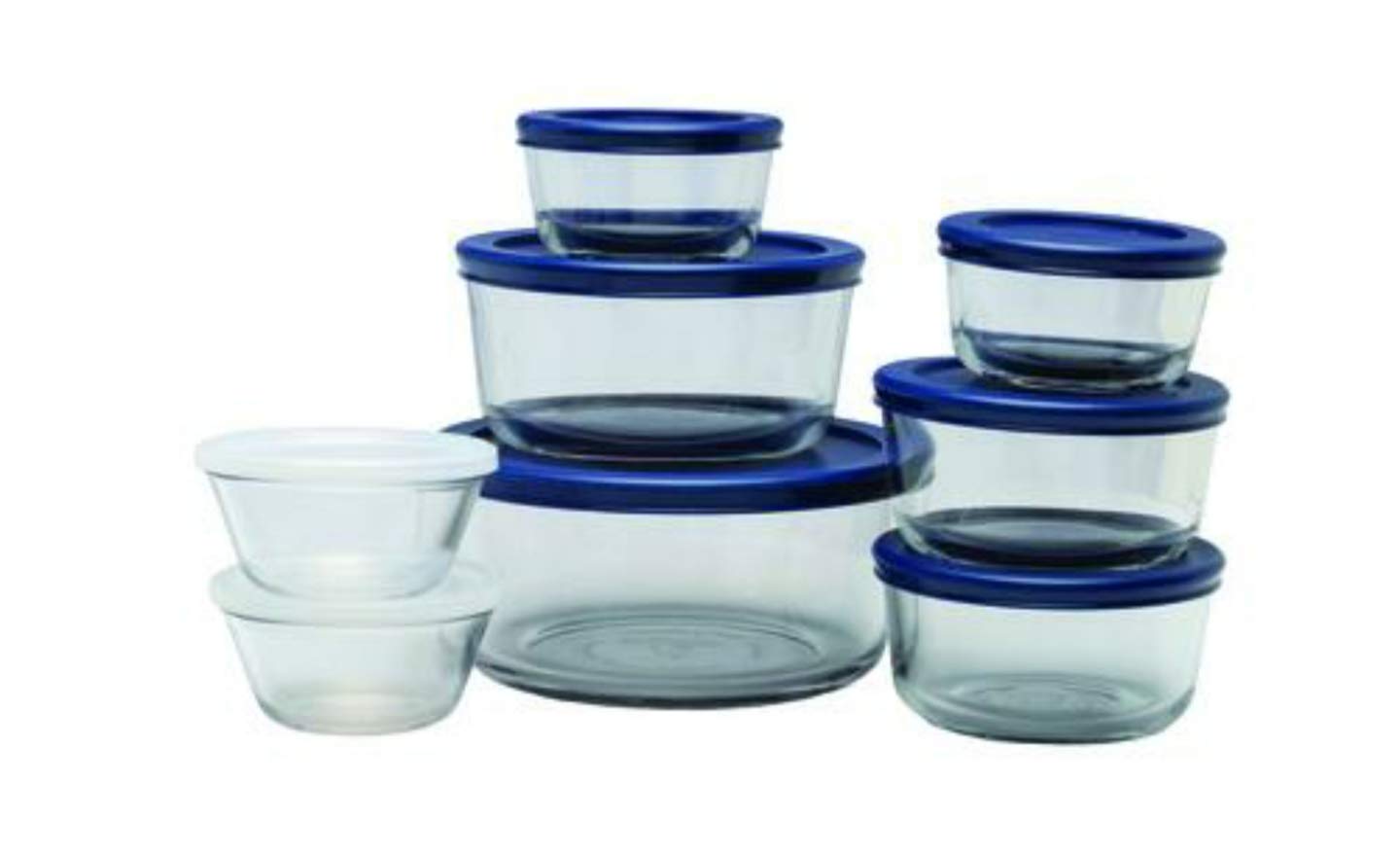 Food Storage Set 16Pc Red