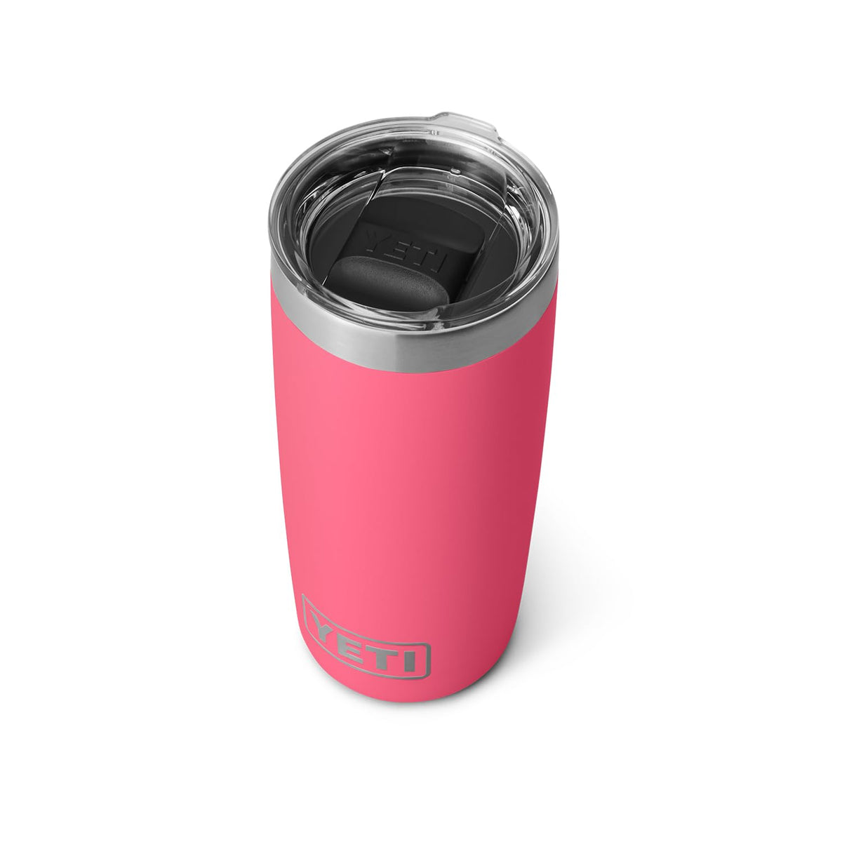 Yeti Rambler 10 Oz Tumbler, Stainless Steel, Vacuum Insulated With Magslider Lid, Tropical Pink