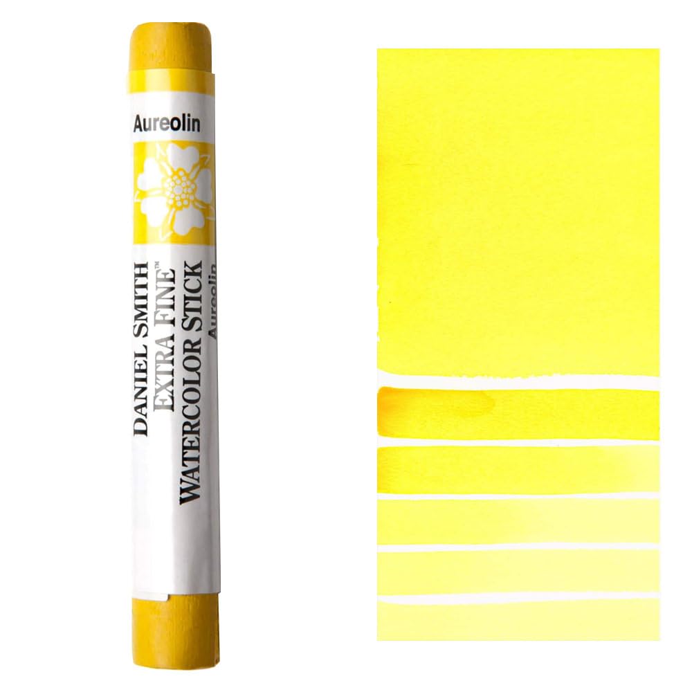 Daniel Smith 284670019 Extra Fine Watercolor Stick 12Ml Aureolin (Cobalt Yellow)