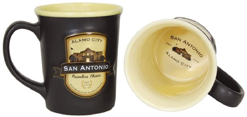 Americaware - City Of San Antonio Souvenir Ceramic Coffee Mug / Cup - 18Oz