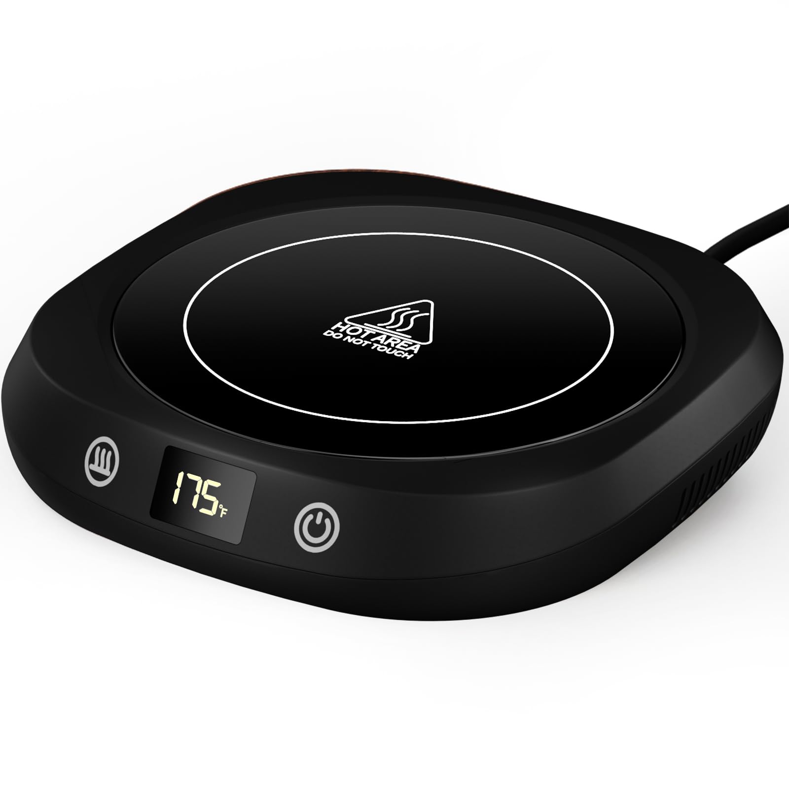 Coffee Mug Warmer - Coffee Cup Warmer For Desk Auto Shut Off, Smart Electric Candle Warmer Beverage Warmer For Coffee, Tea, Wate