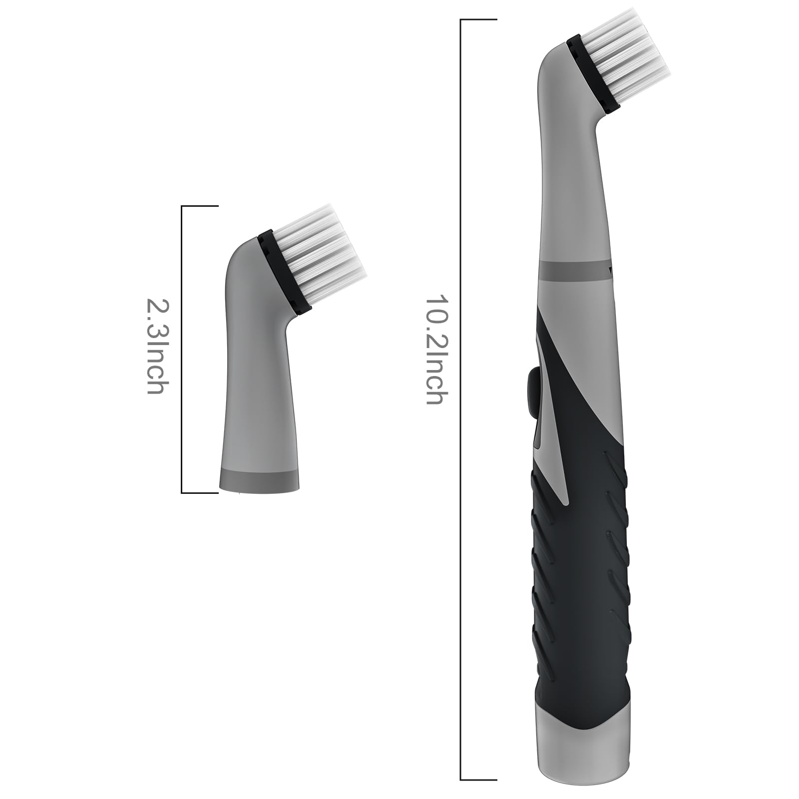 Electric Cleaning Brush With 4 In 1 Multiple Brush Heads, Indoor Household Cordless Motorized Brush For Bathroom Toilet Kitchen
