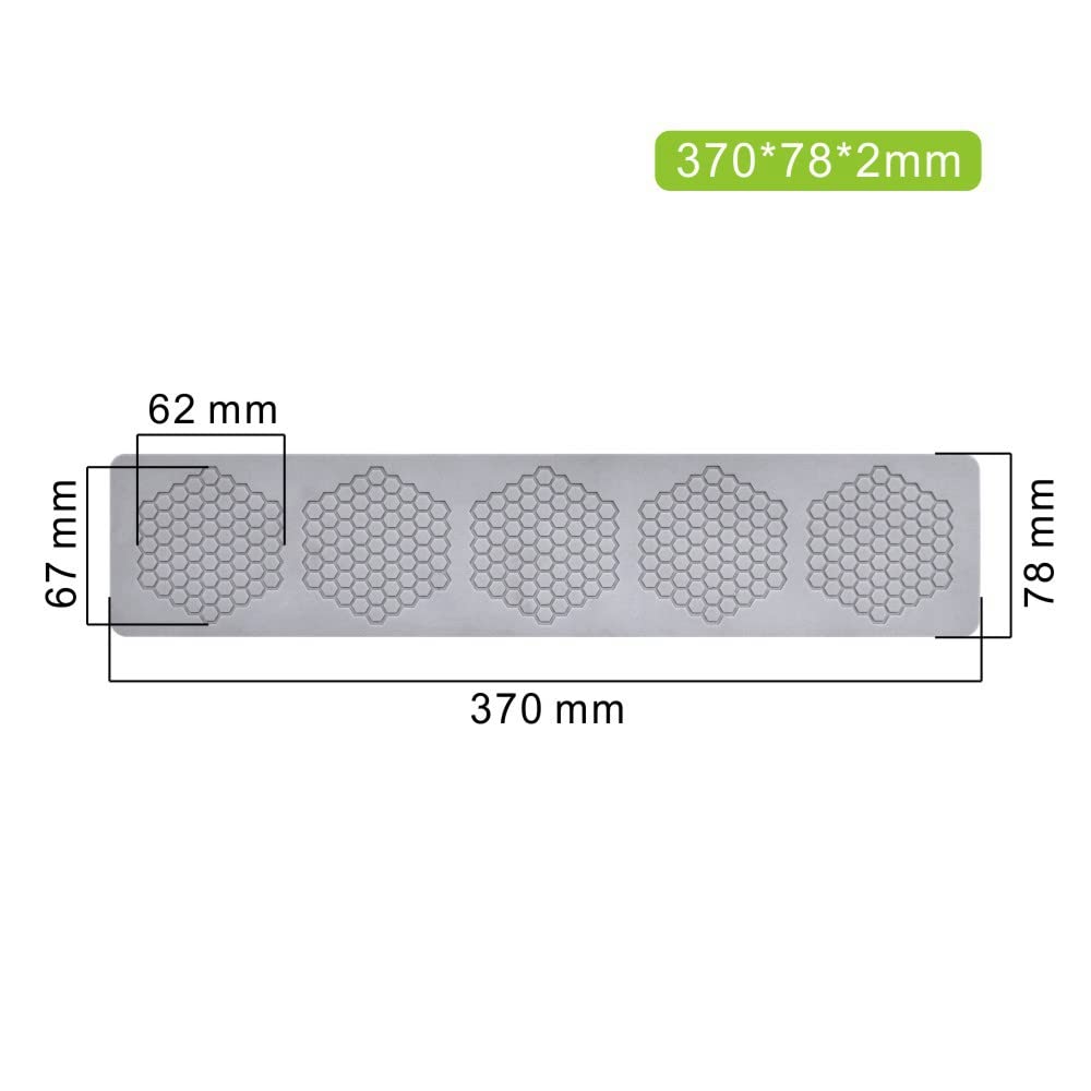 Honeycomb Silicone Fondant Cake Mold Beehive Candy Molds Chocolate Candy 3D Cupcake Decorating Silicone Moulds, Sugar Craft Cake