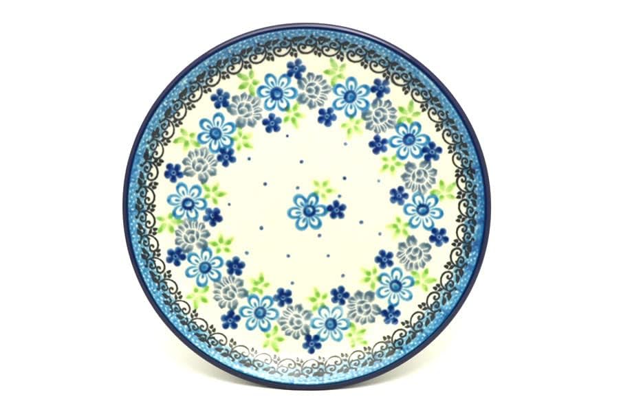 Polish Pottery Plate - Bread & Butter (6 1/4 '') - Flower Works