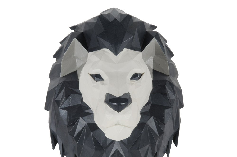 Anne Home - Origami Lion Head Wall Dcor