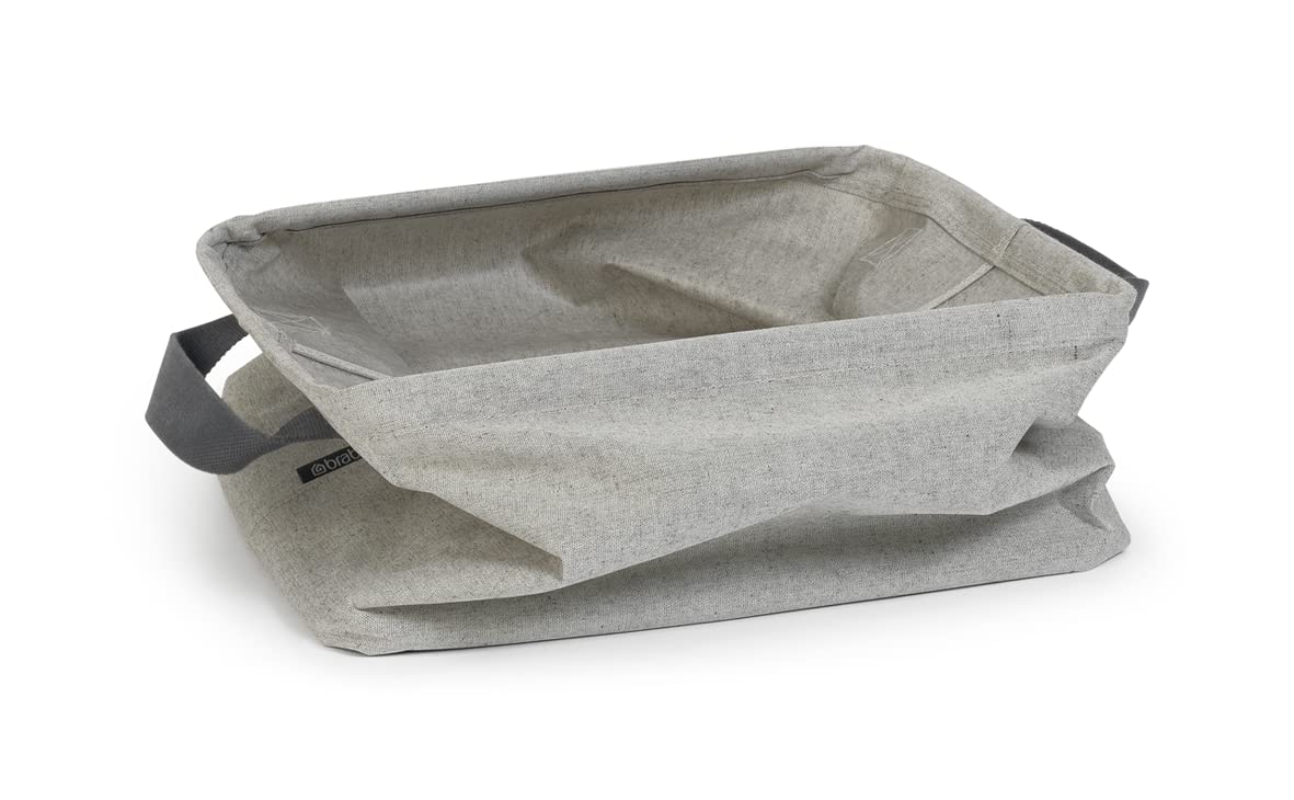 Brabantia - Foldable Laundry Basket - Compact Storage Box - Water Resistant Coating - Multi-Functional - Laundry Hamper - Bathro