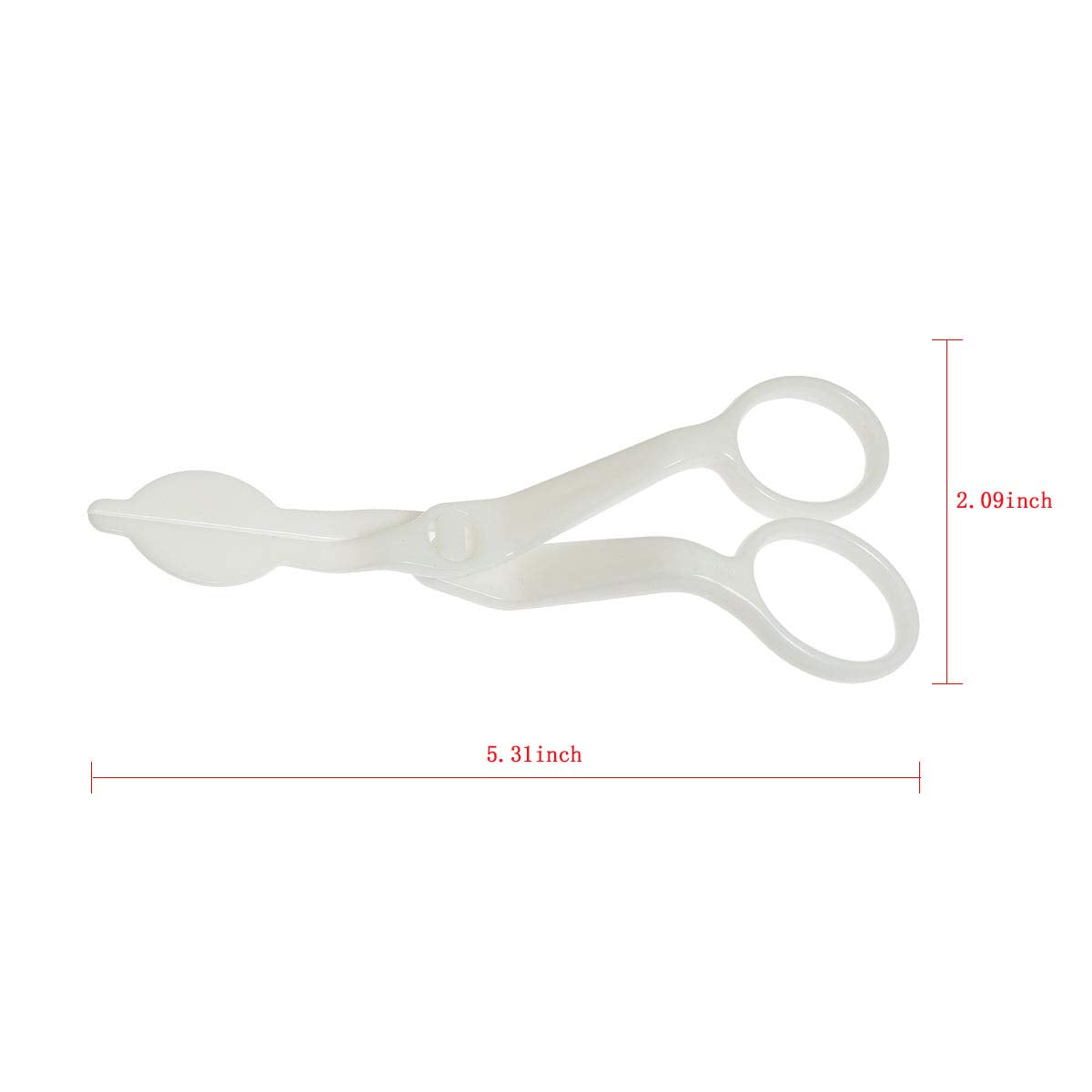 Zyamy 3Pcs Abs Plastic Cake Scissors Flower Fondant Decorating Cake Tool Flowers Lifter Cake Edge Scissors Clip Cream Transfer C