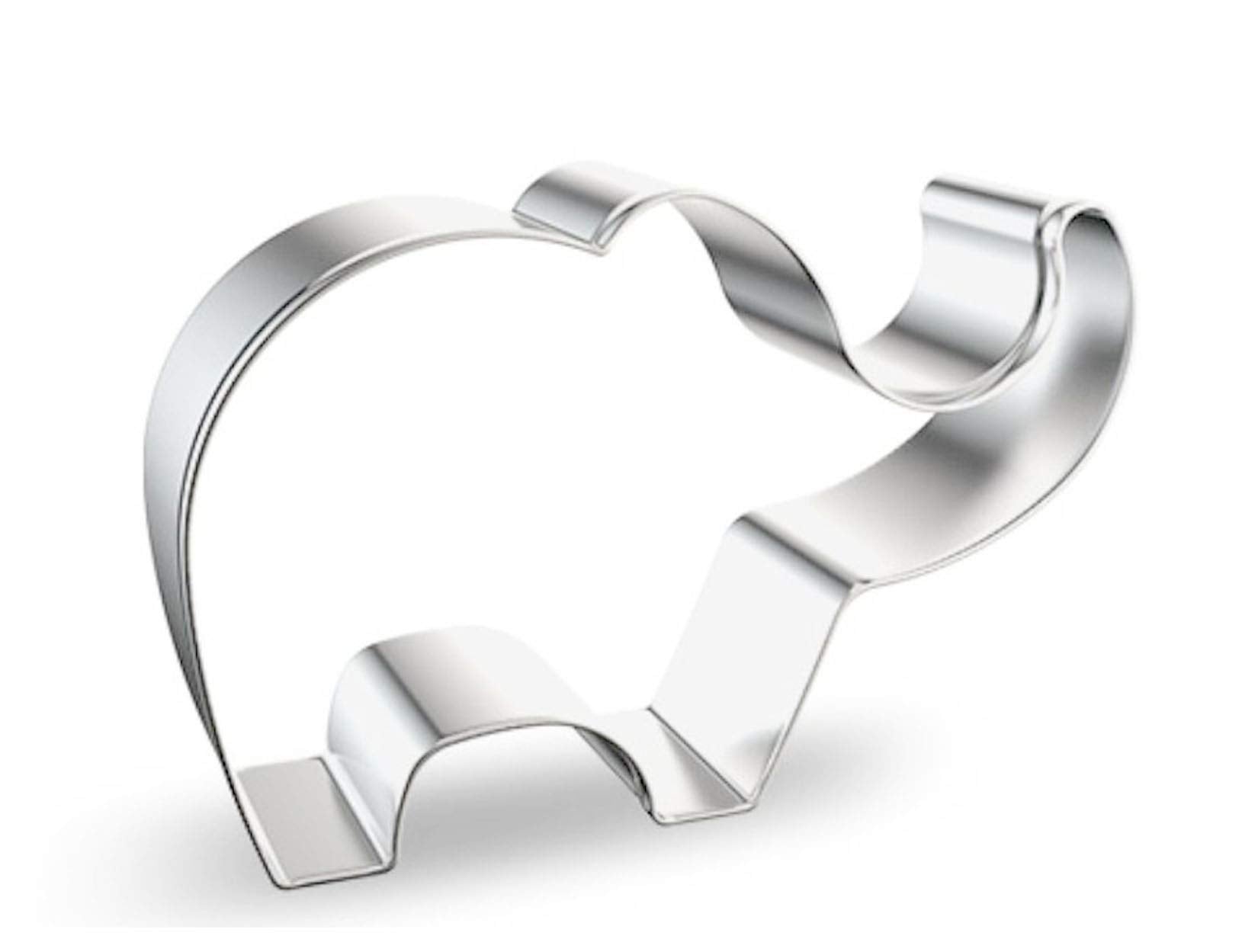 Wjsyshop Elephant Cookie Cutter - A