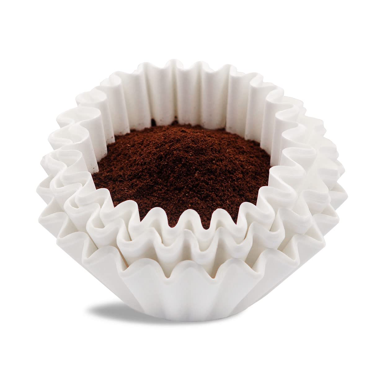 Coffee Filters 8-12 Cup, 7.875 Inch X 3.25 Inch, 100 Count Basket Coffee Filters, White Disposable 8 To 12 Cup Coffee Filter Pap