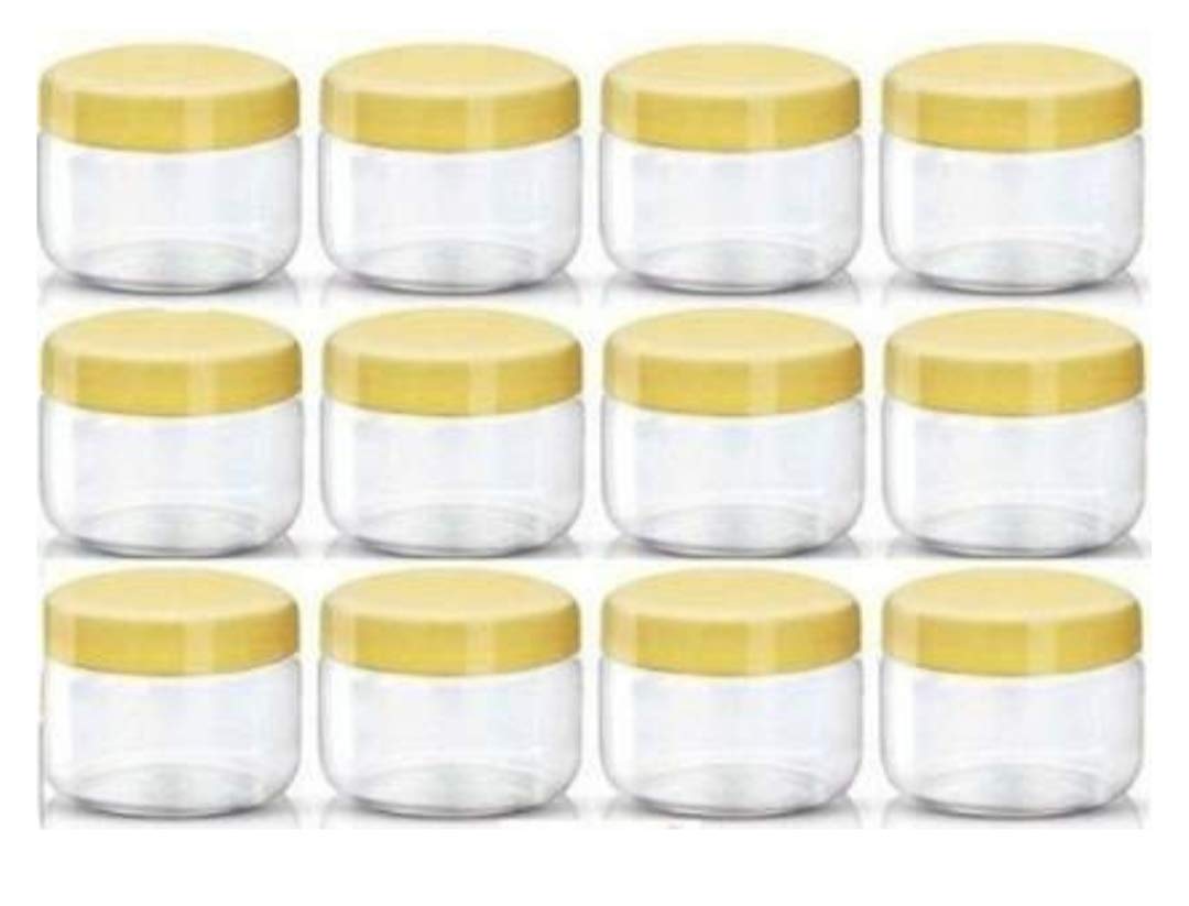 R.P.S Traders Modular Containers Circular Set With Screw Lids For Rice, Dal, Atta, Flour, Cereals, Pulses, Snacks, Stackable (12