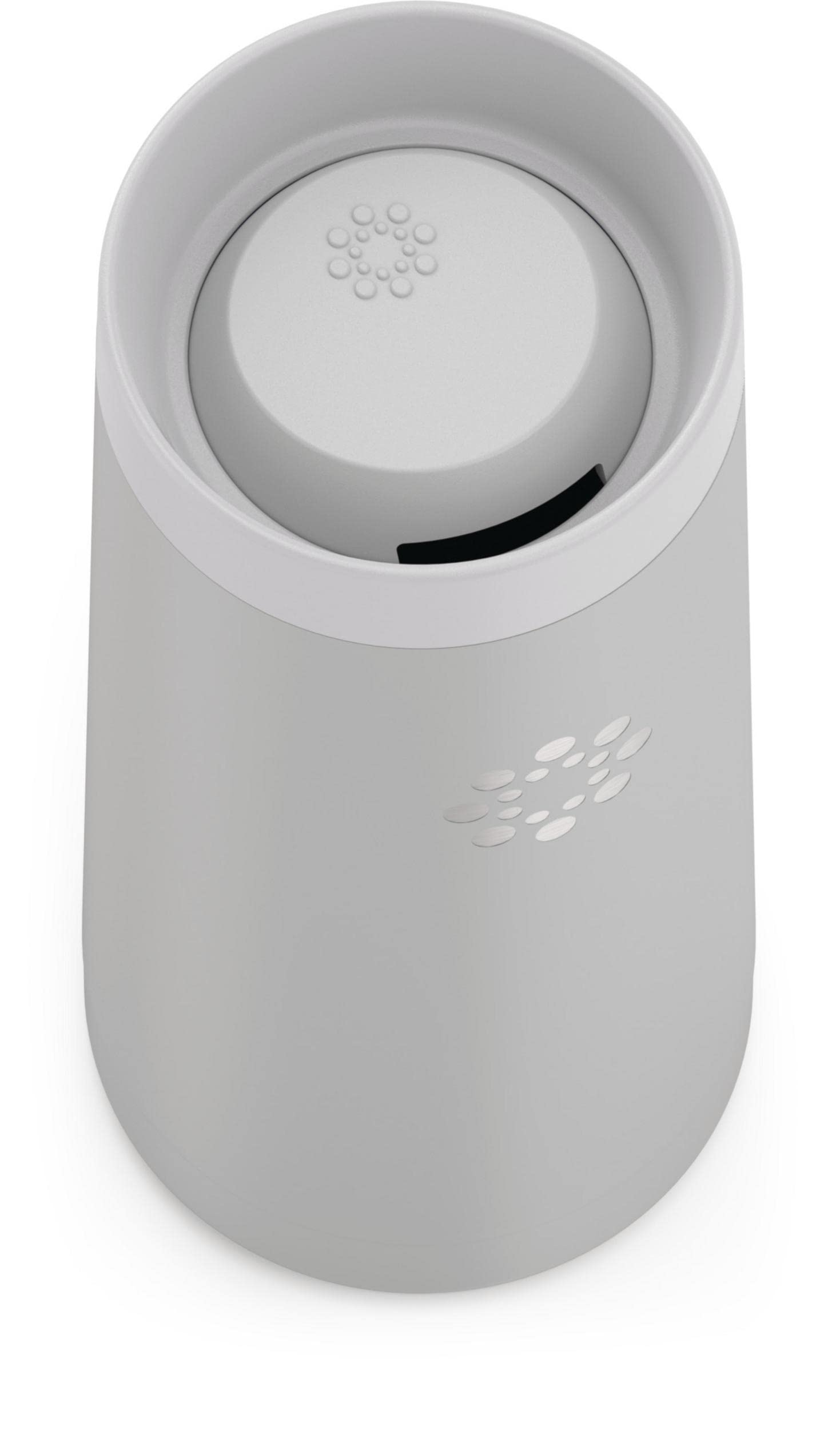 Lifefactory Stainless Steel Vacuum-Insulated Tumbler, 16 Ounce, Stone Gray