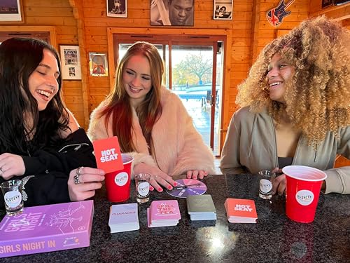 Girls Night In - Drinking Card Game For Adults | Fun Bachelorette Party Accessories & Favours | Girls Night Out Game | 200 Cards