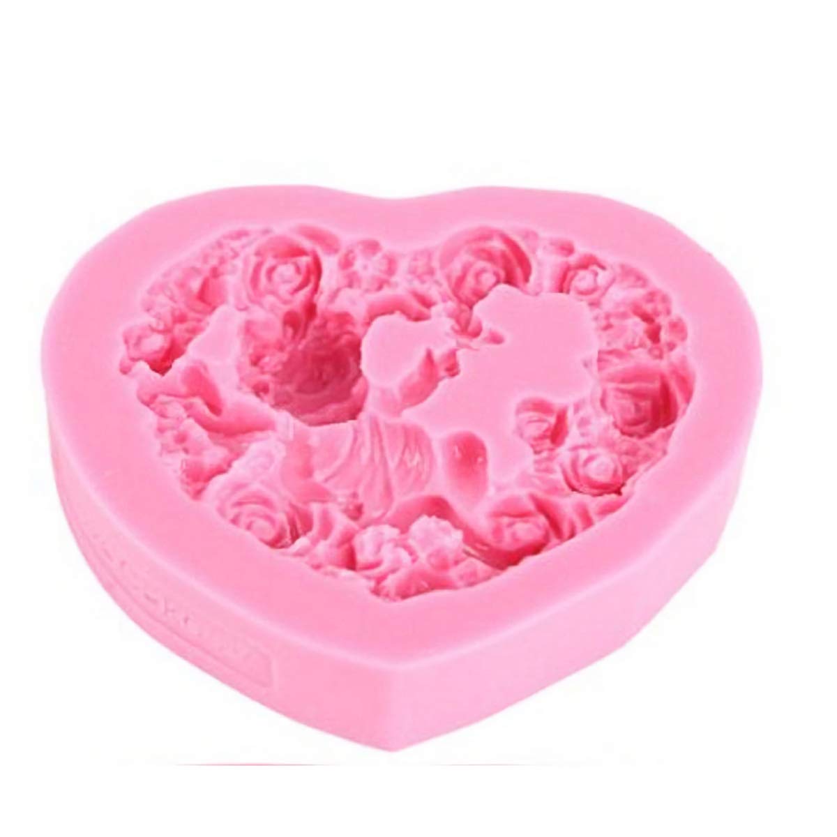 Hengke Heart Shaped Cupid Silicone Mold