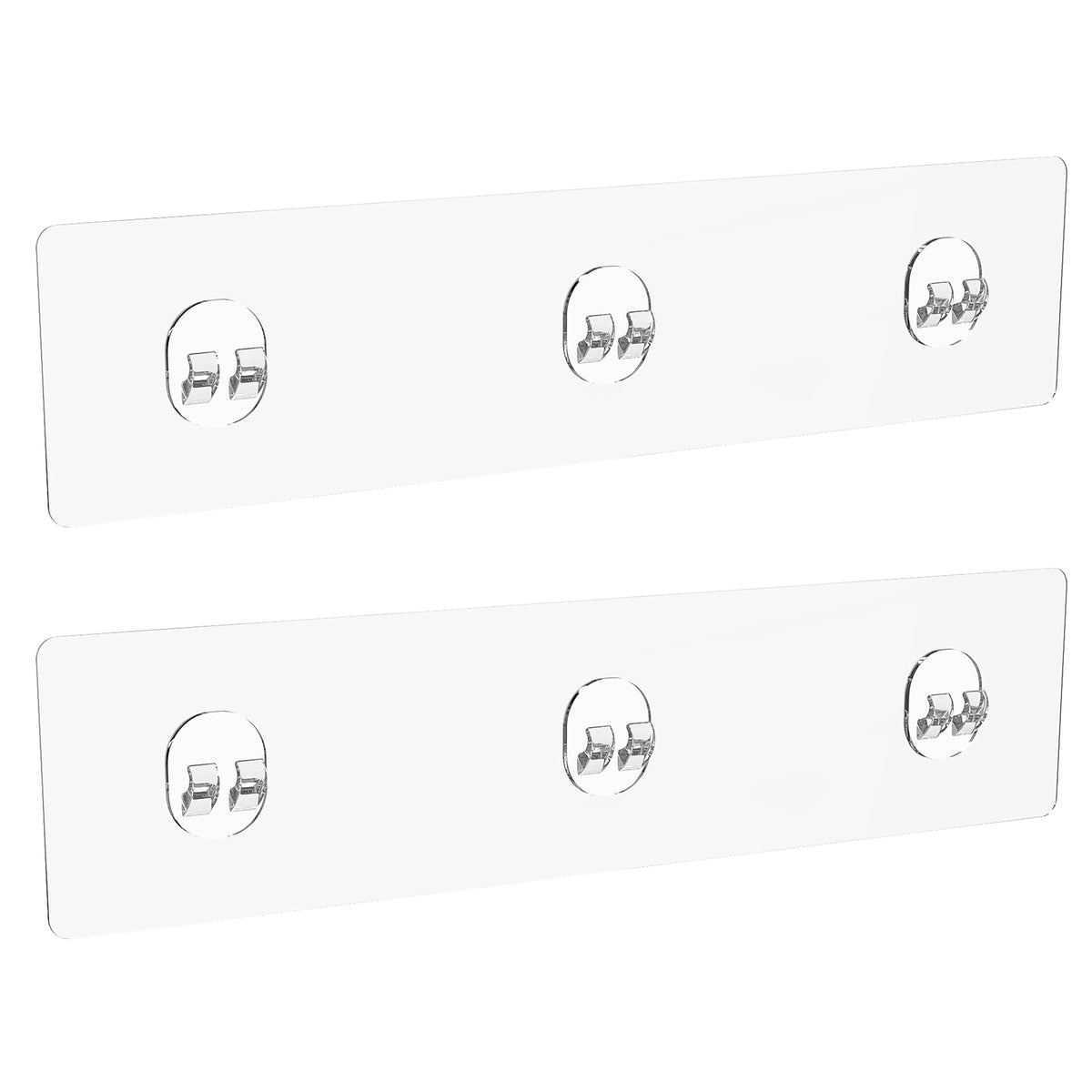 Moforoco 2 Pack Shower Caddy Adhesive For Replacement, No Drilling Strong Transparent Adhesive For Shower Caddy, Soap Holder, Ba