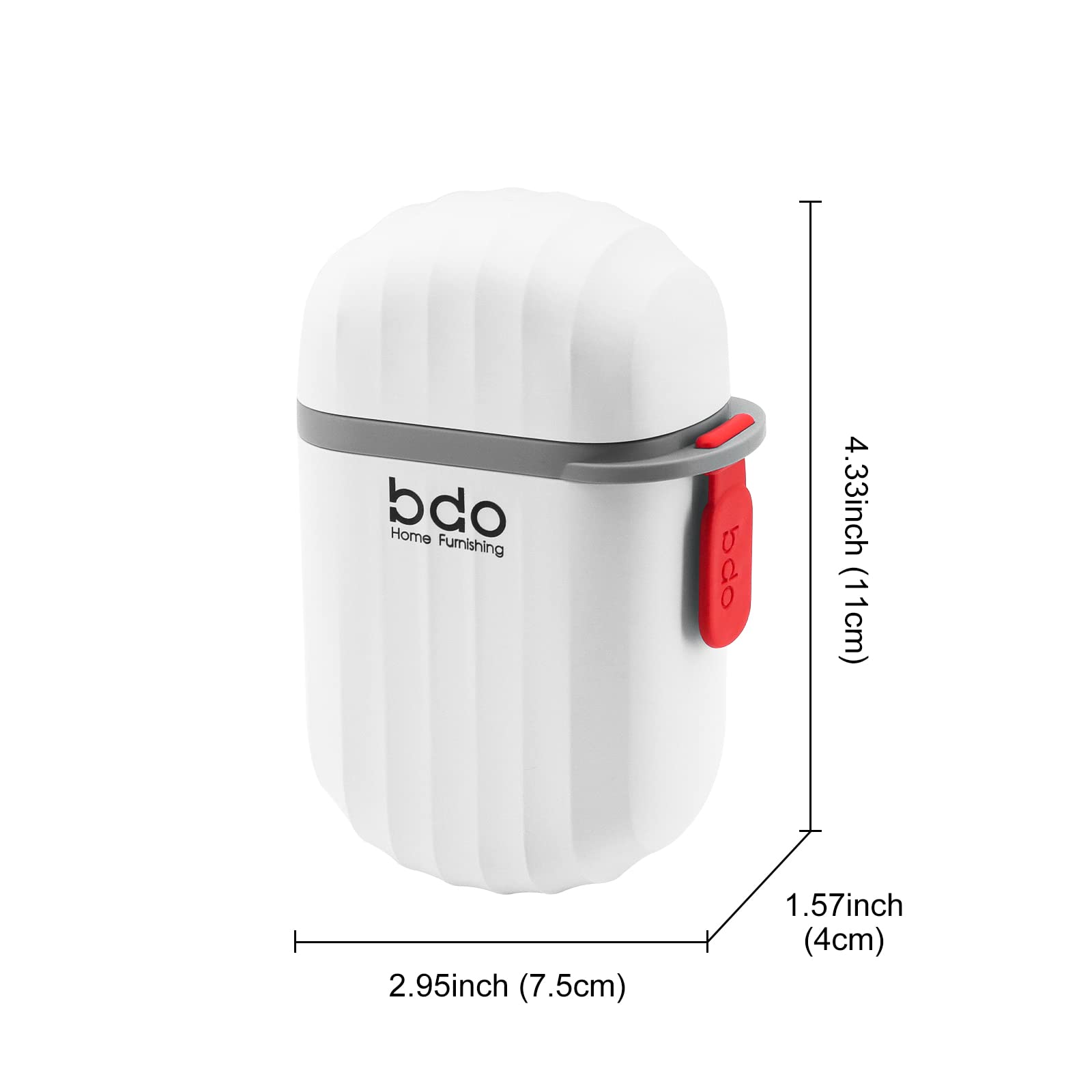 Hooshion Soap Holder, 2-Pack Travel Soap Container With Lid, Portable Leak-Proof Soap Box For Bathroom Camping Travel Gym