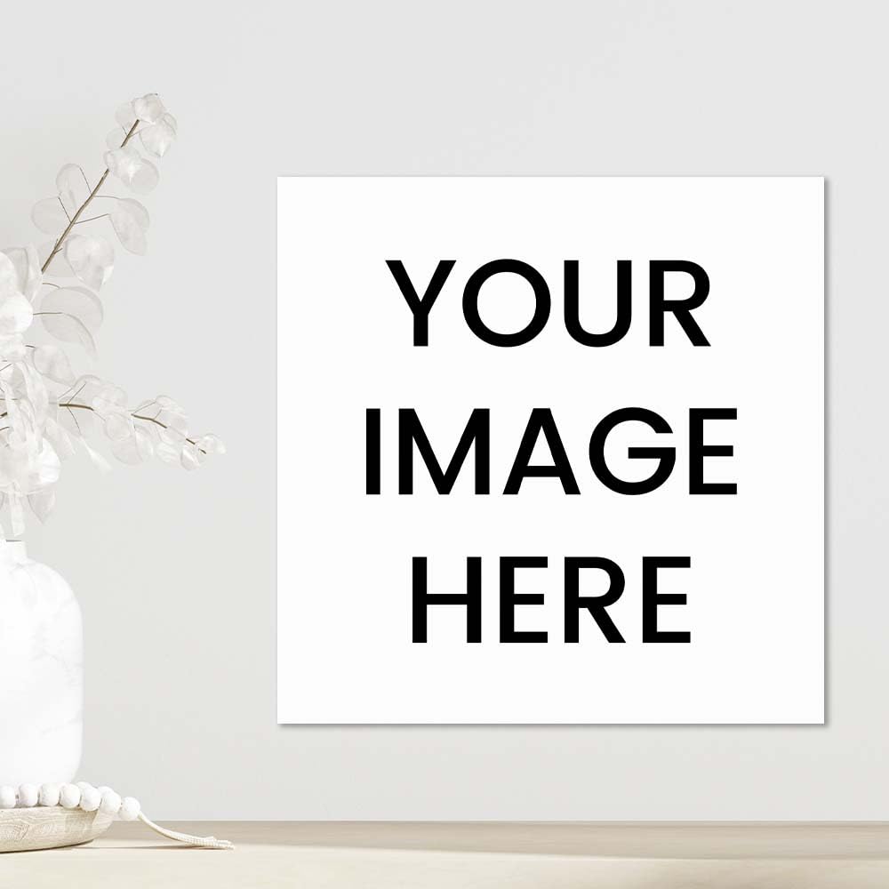 Customizable Poster | Personalized Photo To Poster Printing, Square Wall Art Prints (12X12)