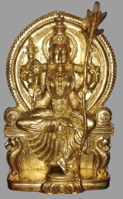 Heena Home Decor Goddess Rajarajeshwari | Tripura Sundari | Lalita | Sodashi | Adhi Parasakthi - 18Cm Height