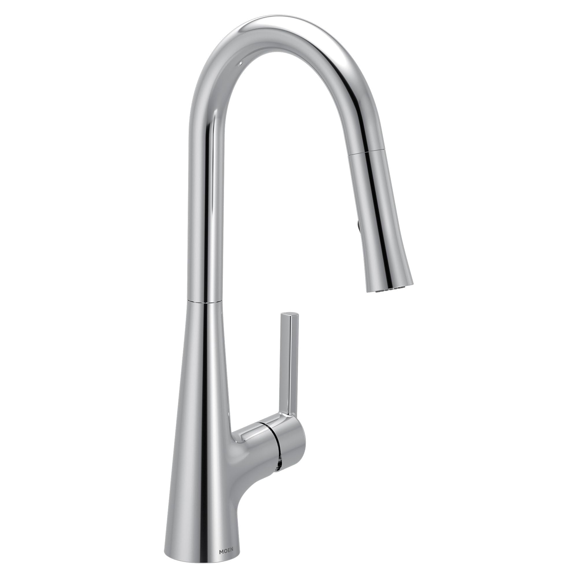 Moen Ronan Chrome Pulldown Kitchen Faucet with SwivelControl Wand and Power Clean Technology 87918
