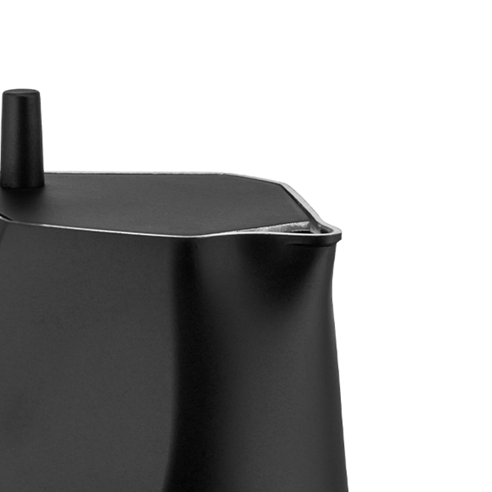 Alessi M,B Ossidiana Espresso Coffee Mug, Black