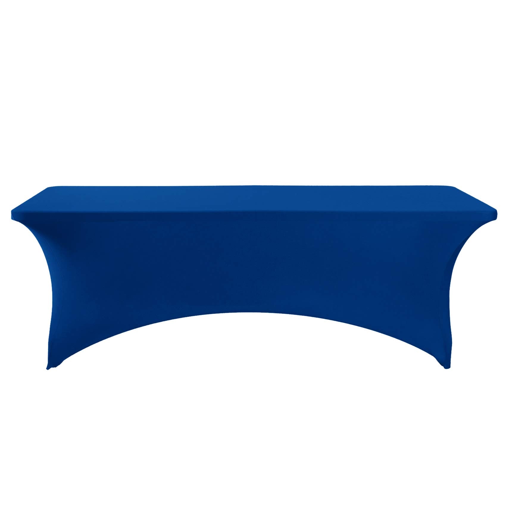 Hezuzo 2Pack Spandex Table Cover For 8Ft Table Universal Fitted Stretch Tablecloth For Party, Banquet, Wedding And Events-Classi