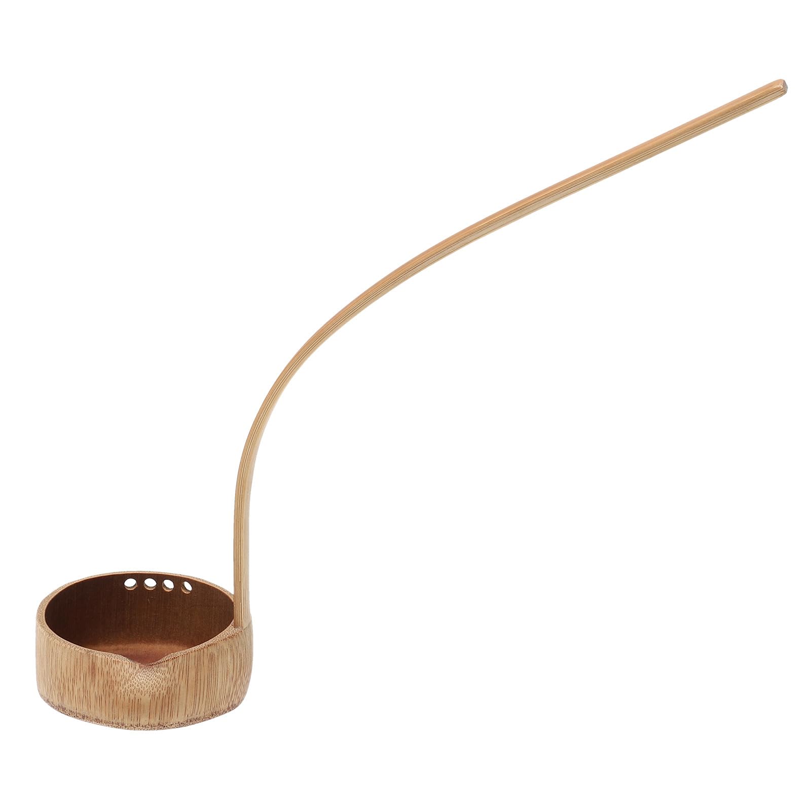 Bamboo Water Ladle with Long Handle for Gardening and Soup Use