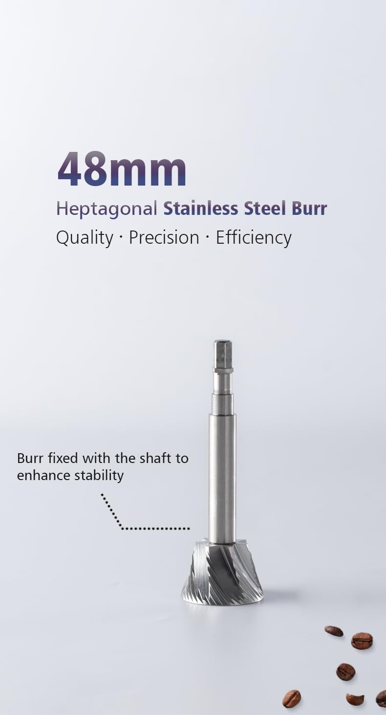 1Zpresso K-Ultra Manual Coffee Grinder Silver With Carrying Case, Assembly Consistency Grind Stainless Steel Conical Burr, Folda