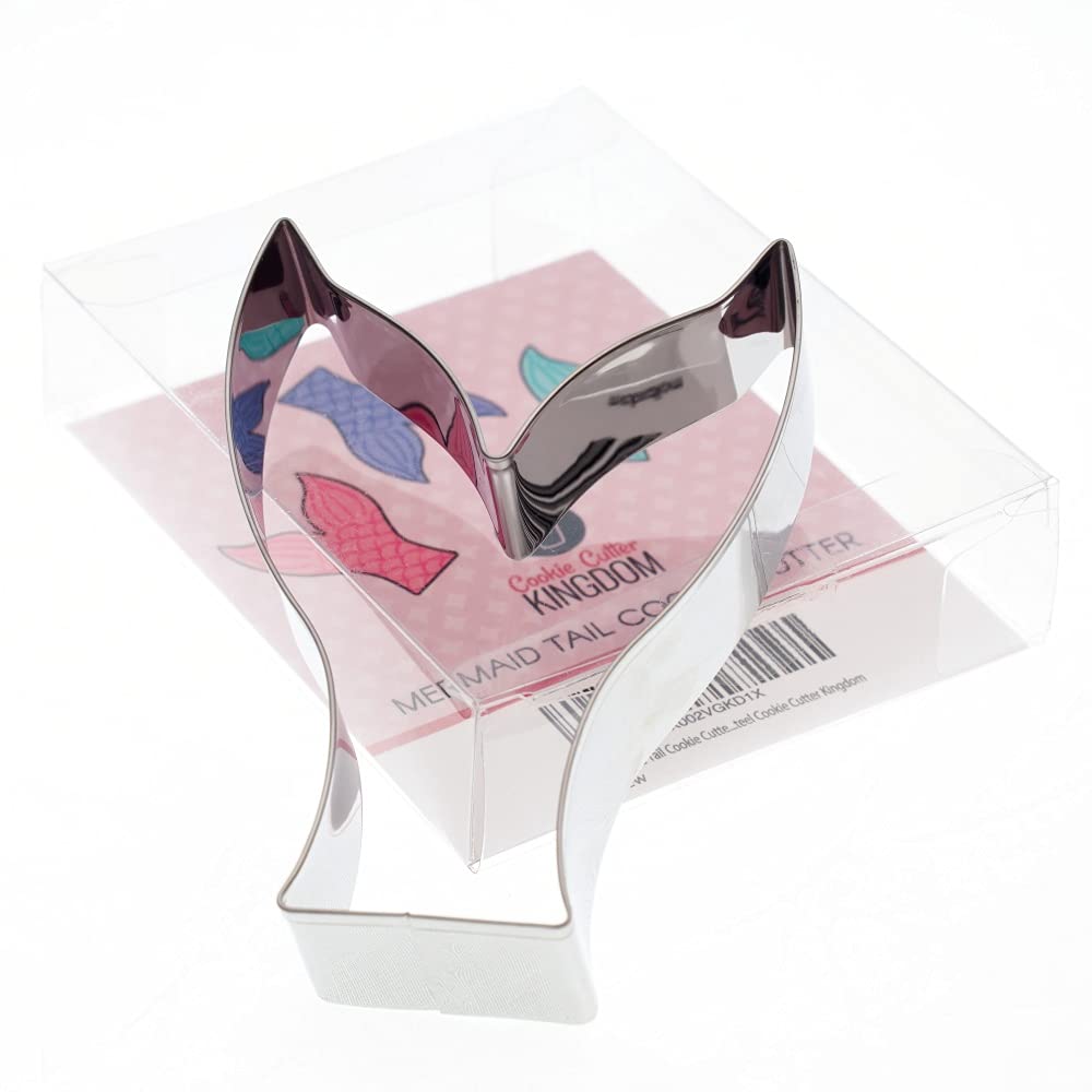 Cookie Cutter Kingdom, Mermaid Cookie Cutter, Cookie Cutters Shape, Biscuit Fondant Cutters For Party Decorations (Mermaid - Sin