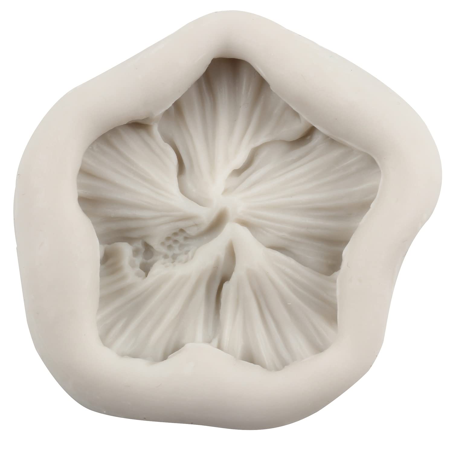 Sijiangmold Frangipani Plumeria Flower Floral Silicone Mold Hibiscus Flower Fondant Molds For Cake Decorating Cupcake Topper Can