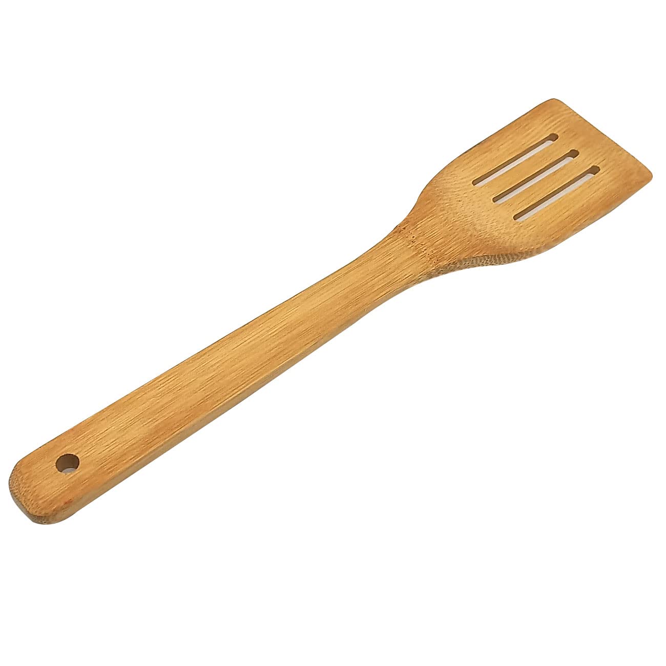 Wooden Spatula - 11.8    Bamboo Utensil Kitchen Cooking Tools Spoon, Stir Fry And Mixing, Essential Tools, Natural And High Heat