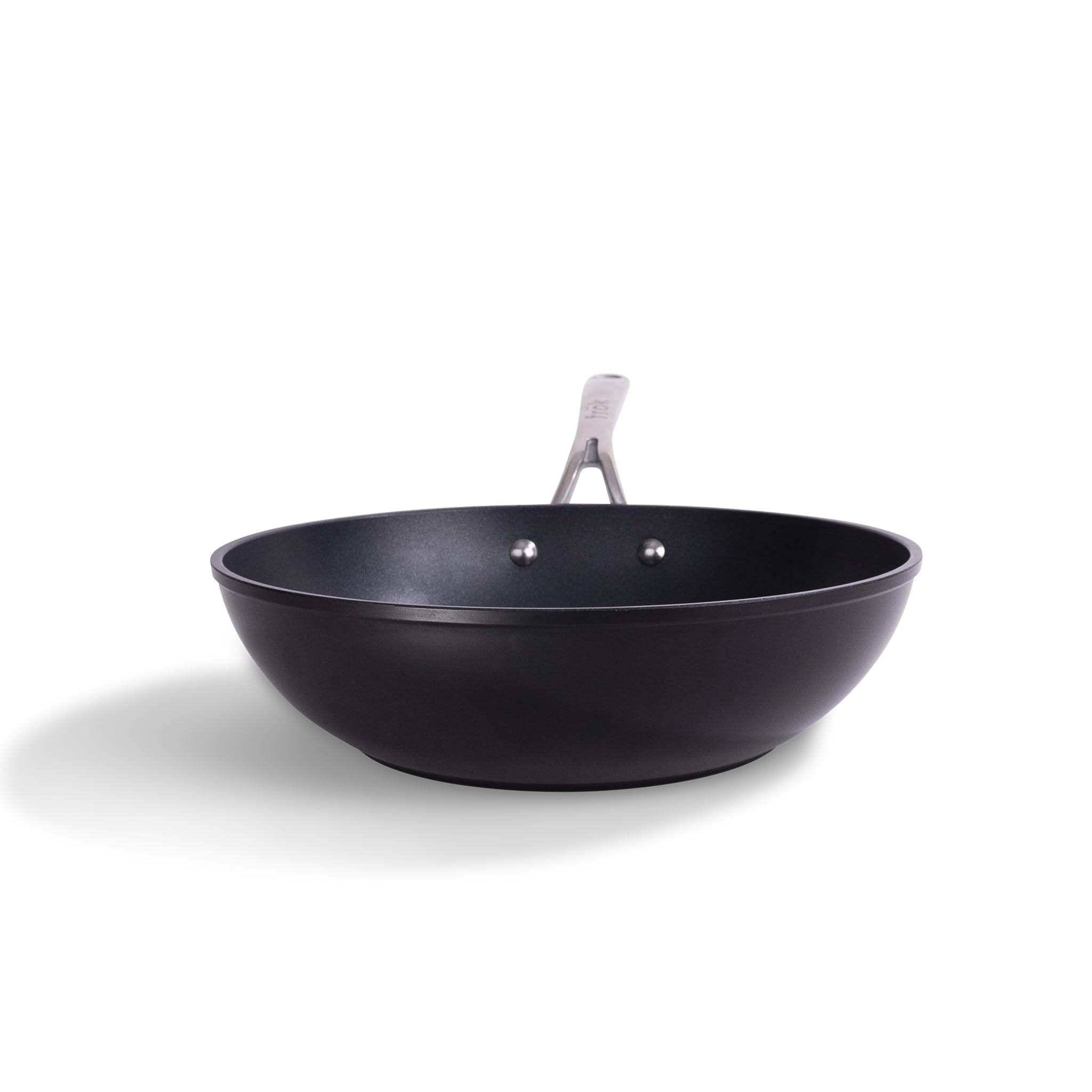 Frk All-In-One Non-Stick Fry Pan Meets Wok With Lid, 11-Inch, Green & Gold