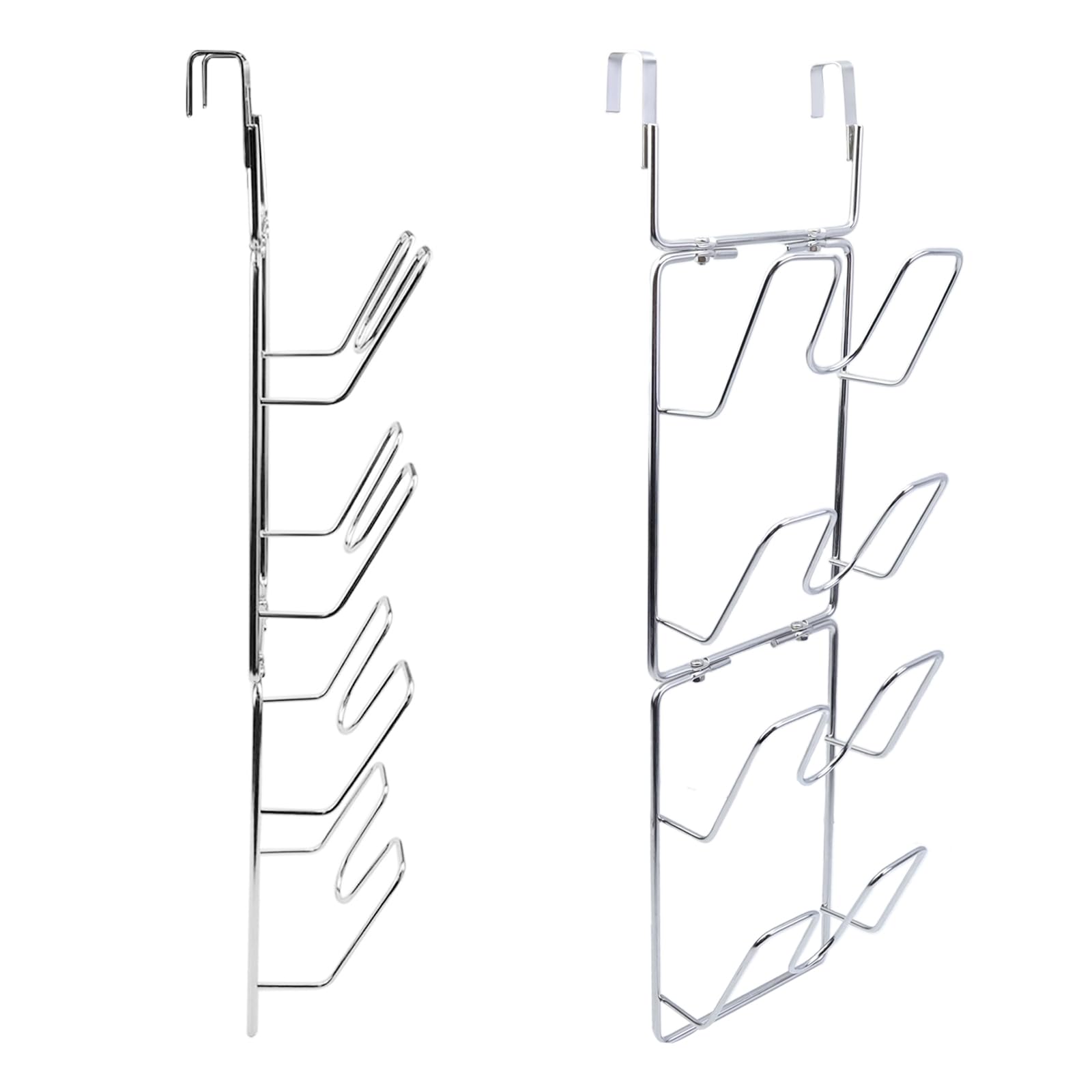 Pastlla 4 Tier Lid Organizer, Wall Mounted Pot Cover Rack, Lid Holder