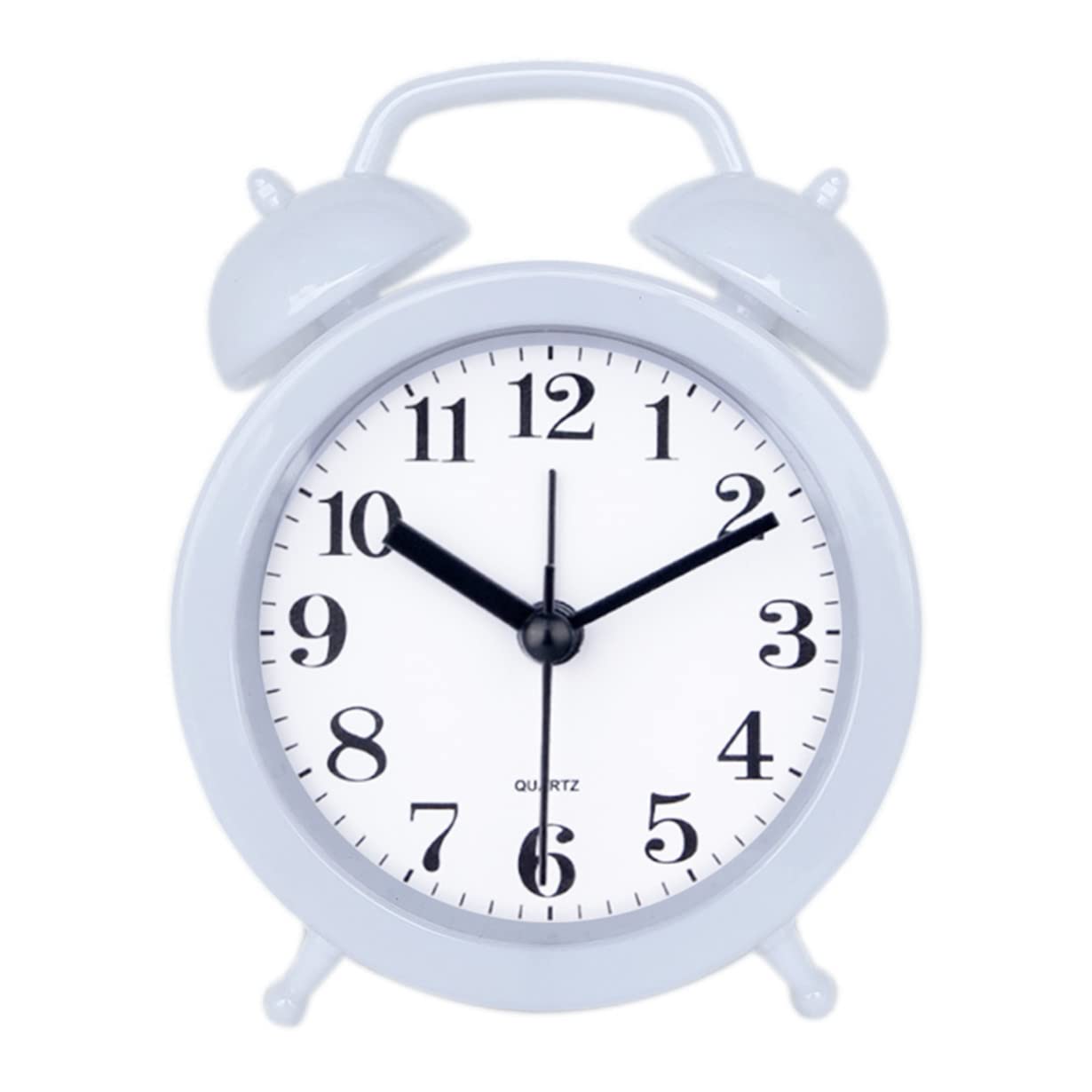 TXY Kids Alarm Clock - Double Bell Classic Home Cute Battery Operated Analog Mini Round Bedside Desk Kid Gifts Children s Studen