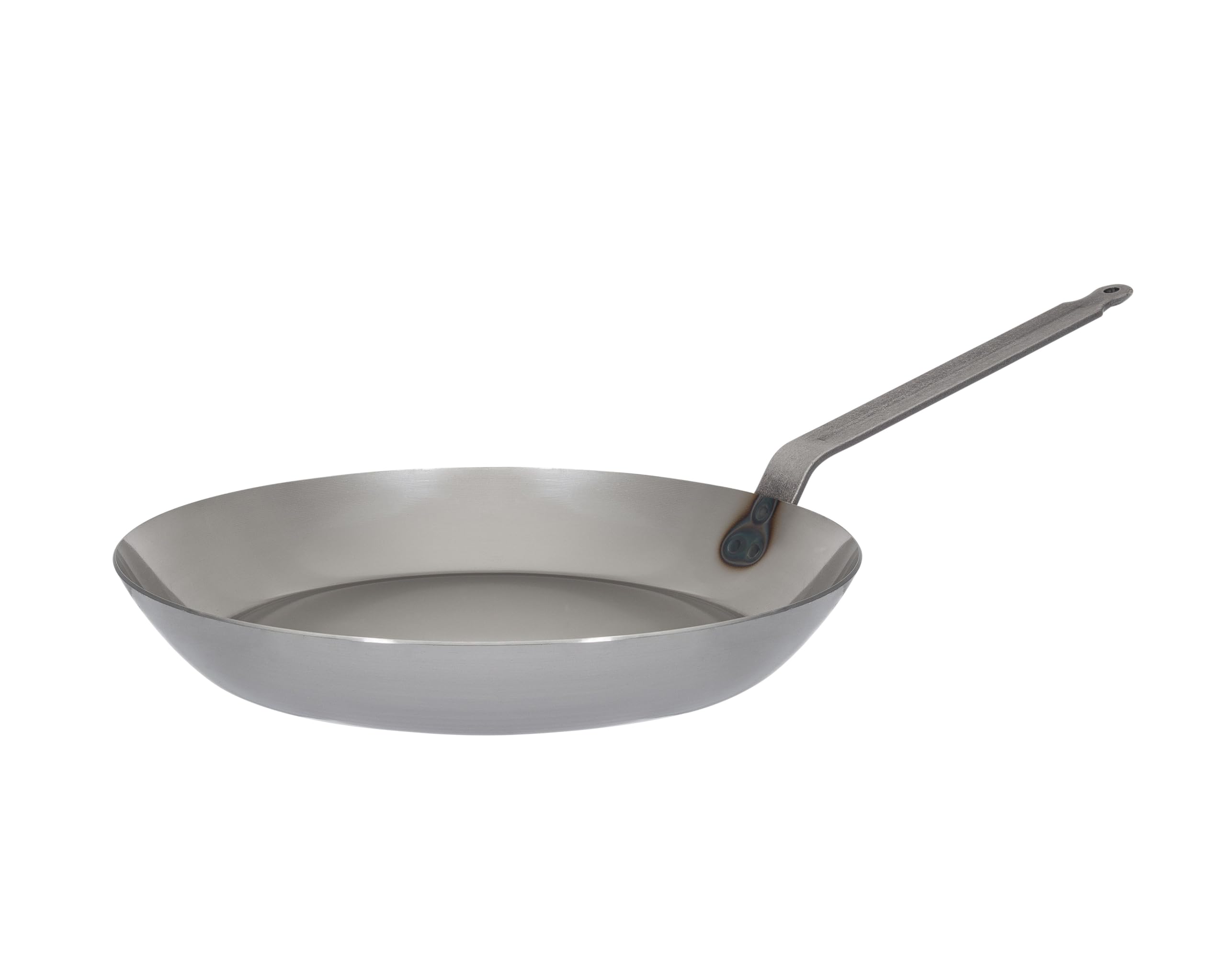 Matfer Bourgeat Black Carbon Steel Frying Pan, 17 3/4