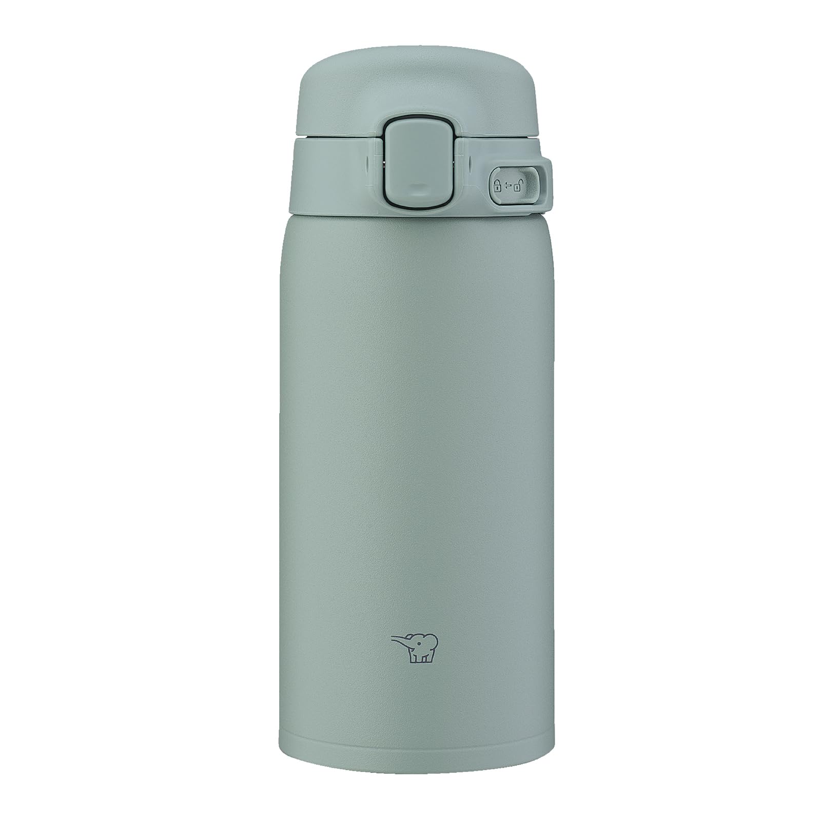 Zojirushi SU-BA36-GM Water Bottle, 12.2 fl oz (360 ml), Easy to Clean, Dishwasher Safe, Seamless Stopper, Only 2 Washings, Light